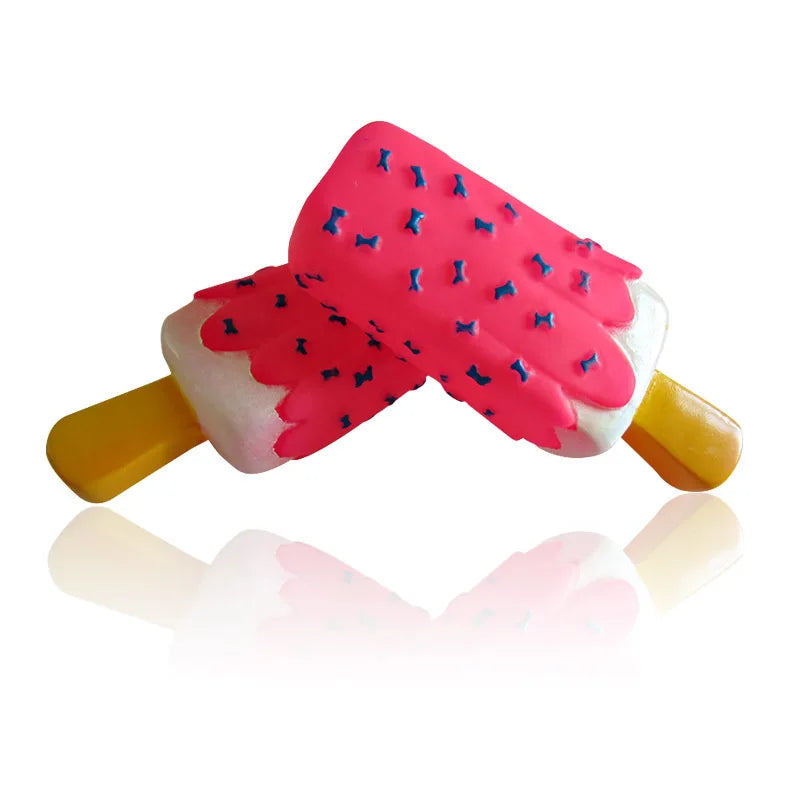 Hot Sale  Burger Pet Toy Food Shape Attract Dogs Pay Attention Safe Non Toxic Materials Pet Chew Pet Toy