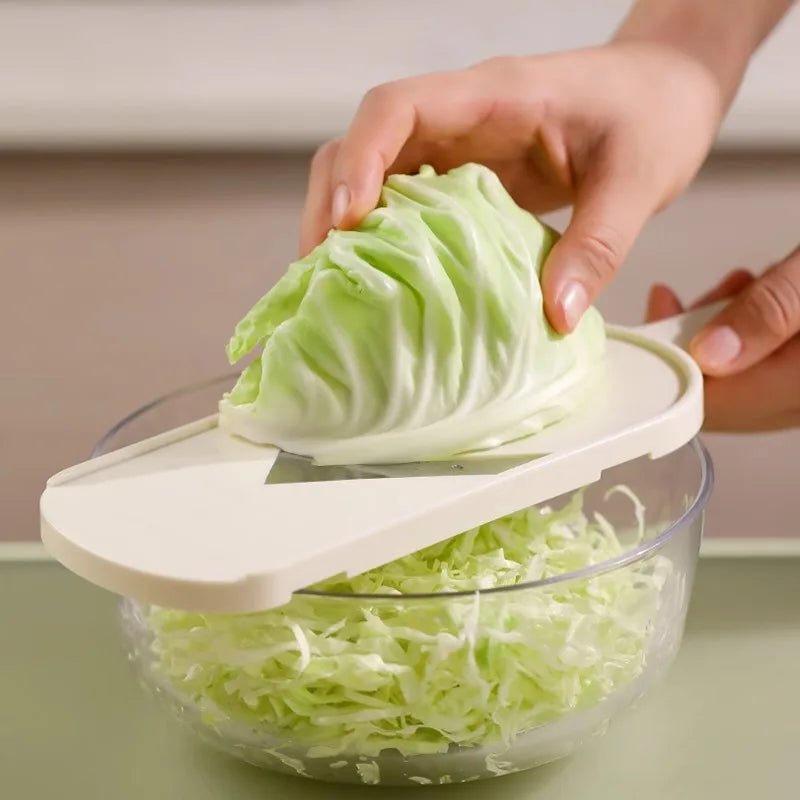 Vegetable Chopper Multifunctional Potato Peeler Cucumber Cabbage Slicer Carrot Shredder Handheld Vegetable Steel Cutter Kitchen
