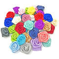 Gordon Ribbons 196 Stock Color 100 % Polyester 15 mm Ribbon Rose Flowers Satin Handmade Mini Ribbon Bow for Wedding Decoration