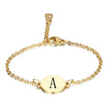 Stainless Steel Jewelry Can Be Personal Engrave Bracelet Cheap Price Accept Small Order 26 Letters Fashionable Bracelets