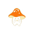 Gift Souvenir Cute Cartoon Mushrooms Aesthetic Brooch for Women Manufacturers Badge Gold Metal Casting Hard Enamel Pin