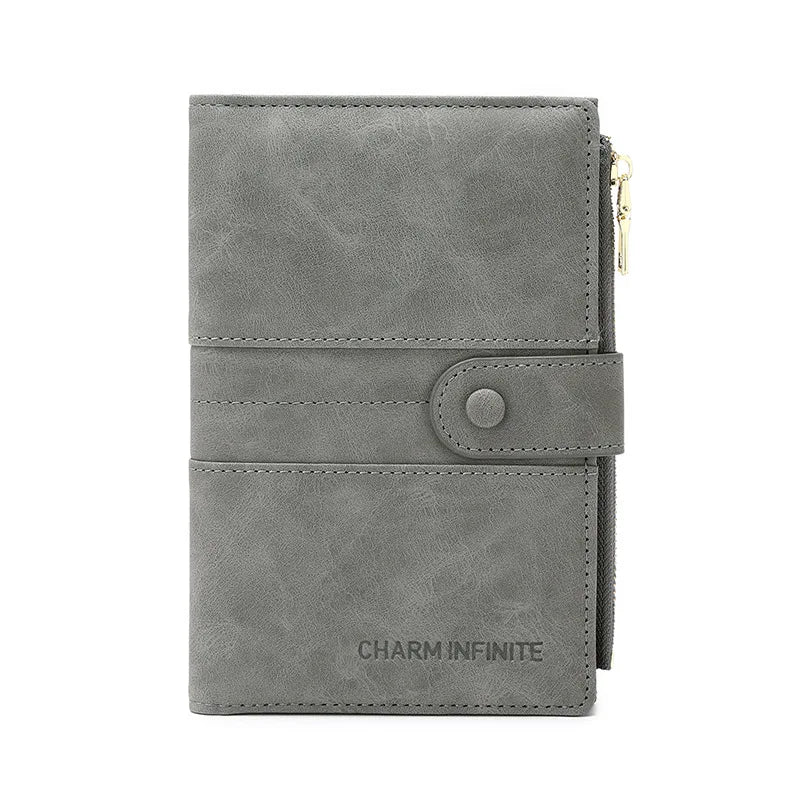 Hot Selling Multifunction Travel Passport Holder Custom Logo RFID Blocking PU Leather Passport Holder