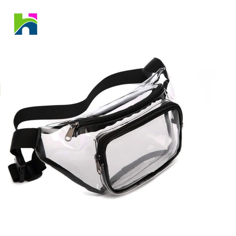 Fashion Clear PVC Waist Bag Travel Waist Bag PVC Waist Bag
