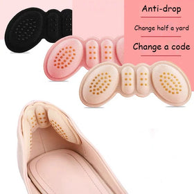 FASTLACES Massage Relieve Grinding Feet Cotton Heel Liner Shoe Cushion Women High Heels Adjust Size Adhesive Thin/Thick