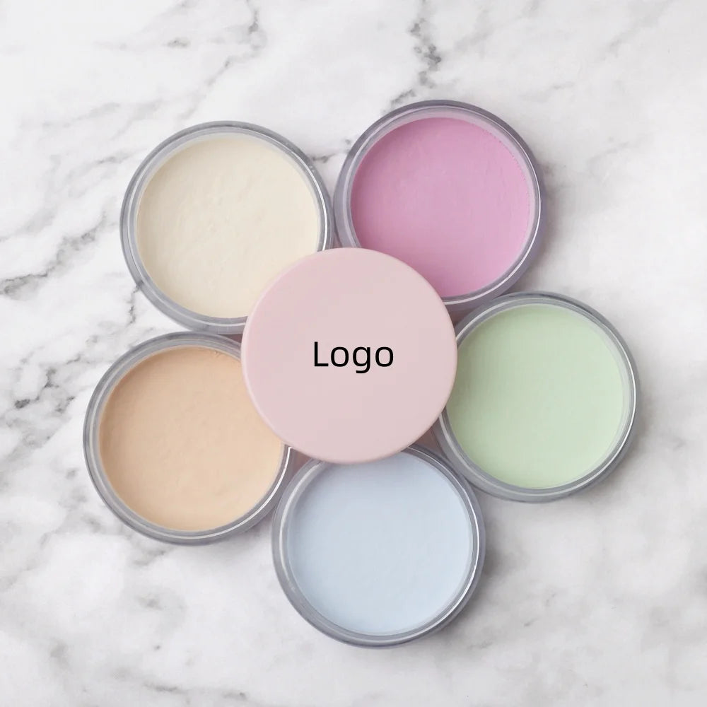 Waterproof Foundation Face Base Makeup Loose Powder Professional Private Label Oil Control Setting Mineral Powder