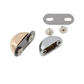 Nolvo World 4 Colors 23*10 mm Polished Semicircle End Clips by Screws Hardware Straps Tail Clasp Accessory
