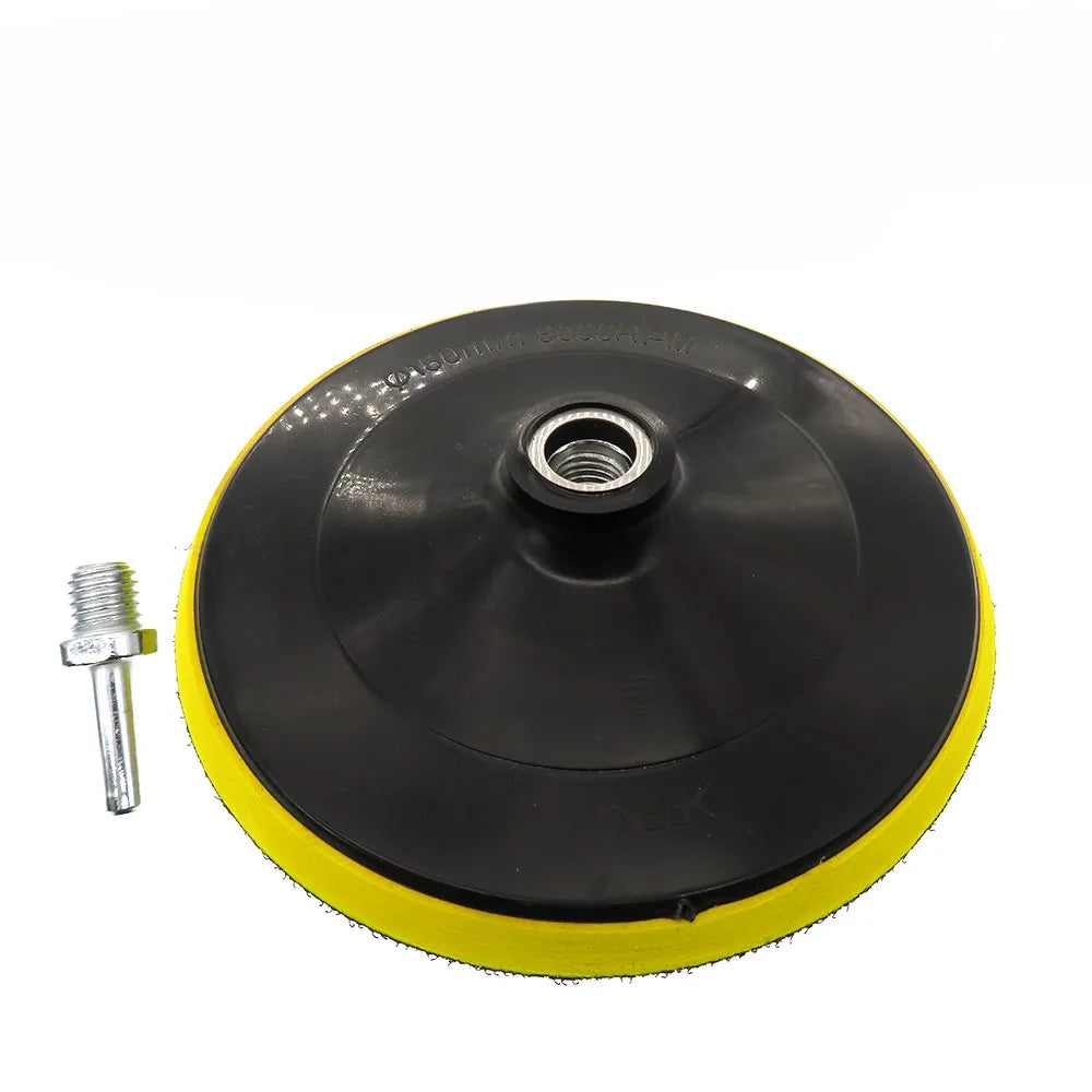7Inch Hook and Loop Backing Pad Sander Electric Sanding Disc Backup Plate with M14 Drill Adapter for Abrasive Tools Grinding