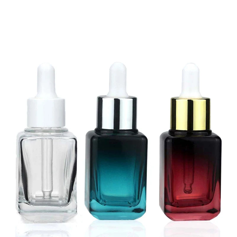 2025 Custom Glass Dropper Bottle 30ml 35ml Red Serum Dropper Bottle for Essential Oils Perfume Essence