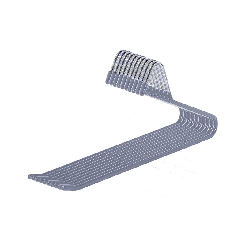 Hot Sell Kitchen Cabinet Suspension Hanger Strong Durable Anti-rust Chrome Metal Non Slip Clothes Hanger