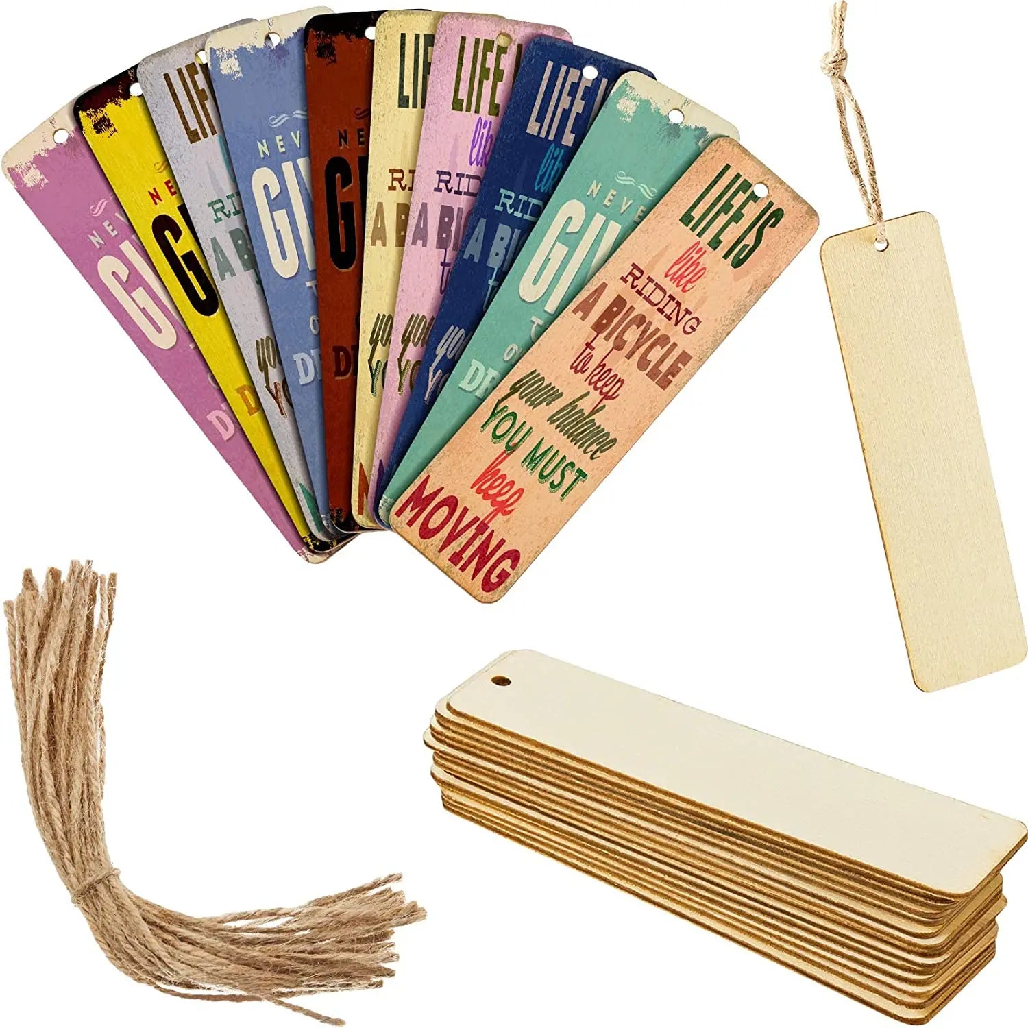 Custom Blank Book Marker Creative Accessories Paper Annotation Tabs Magnetic Metal Acrylic Wood Bookmarks
