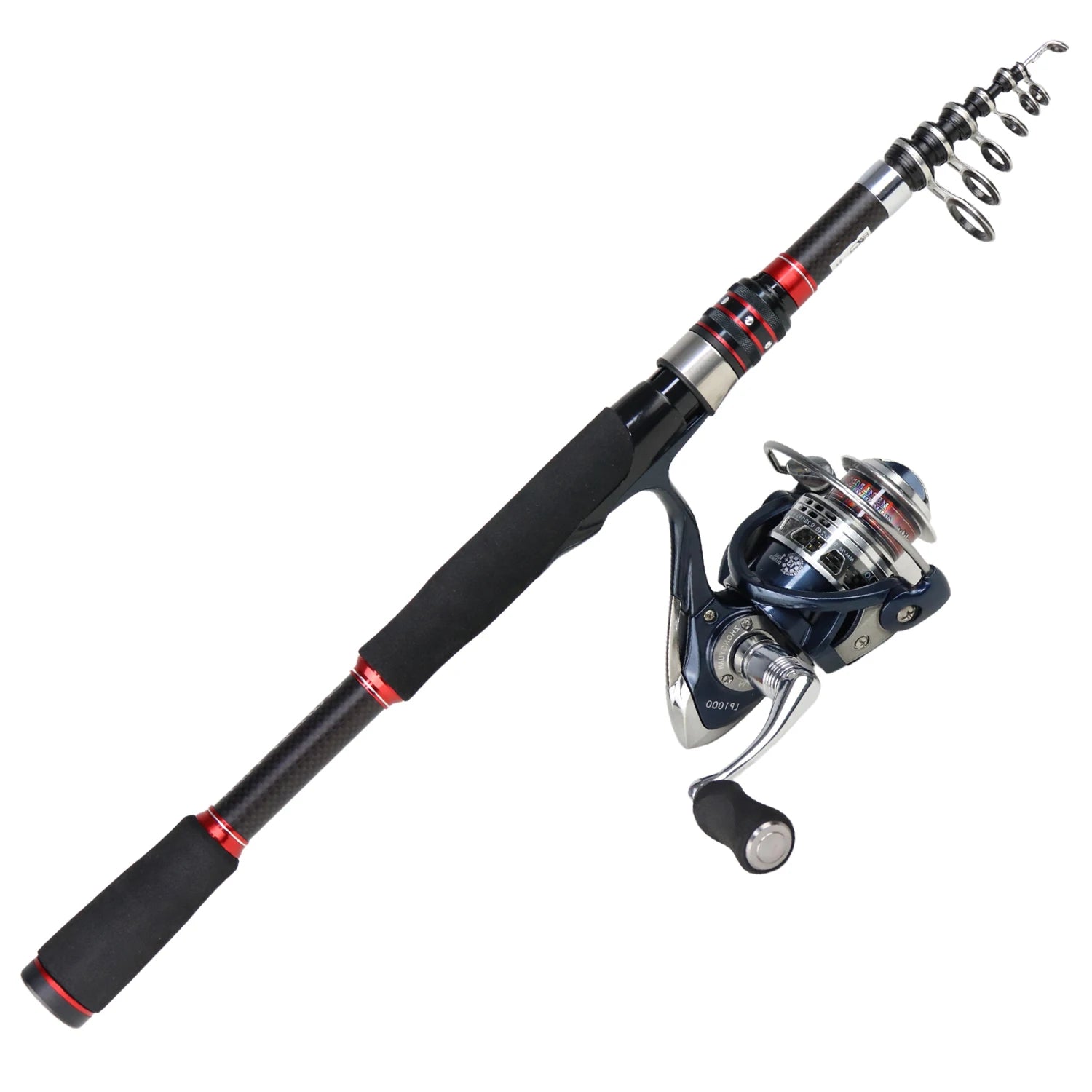 Factory Wholesale Lightweight Telescopic Carbon Fiber Fishing Rod Carbon Rods