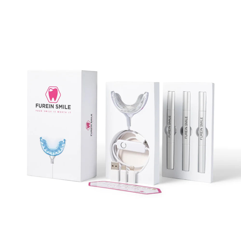Wholesale Teeth Whitening Kit with Fast Results Blue LED Light & Peroxide Gel Pen Without Battery for Effective Bleaching