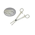 Disposable Septum Forceps Clamp Plier Tattoo Piercing Tool Sterilized Clean Supply 4 Styles Black White