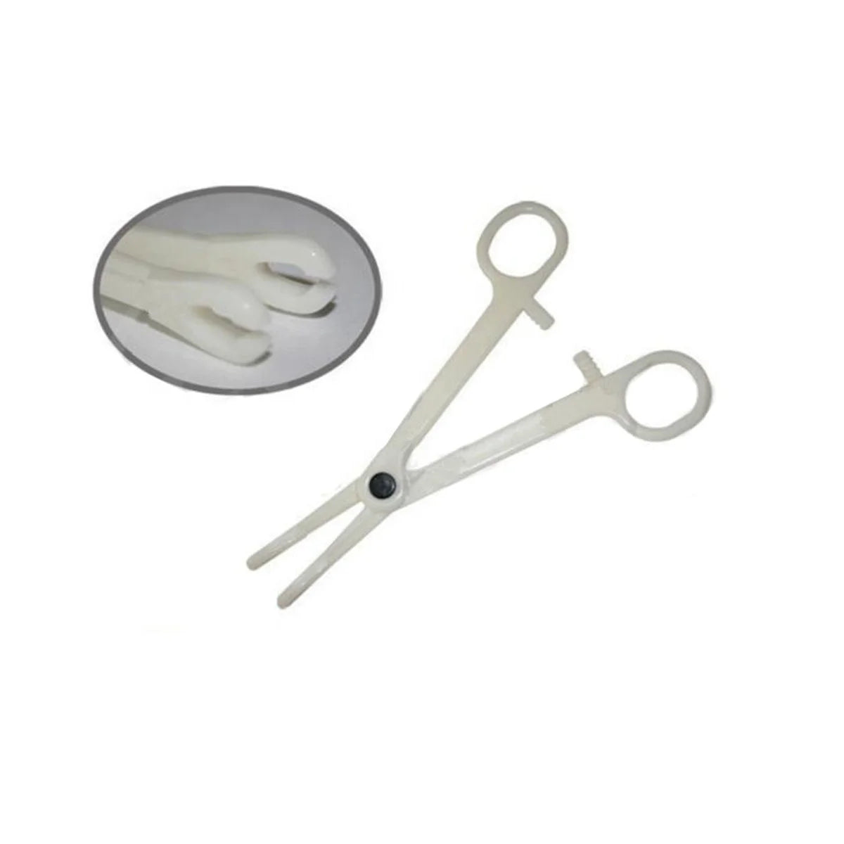 Disposable Septum Forceps Clamp Plier Tattoo Piercing Tool Sterilized Clean Supply 4 Styles Black White