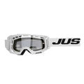 Just1 Vitro Party Mask Black and White for Outdoor Use Made of Durable Cloth Silk Foam Fabric and Ice Silk