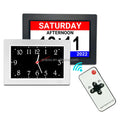 Pros IPS Digital Calendar Day Clock Auto-Dimming Day Date Month Dementia Clocks for Seniors Elderly Vision Impaired Memory Loss