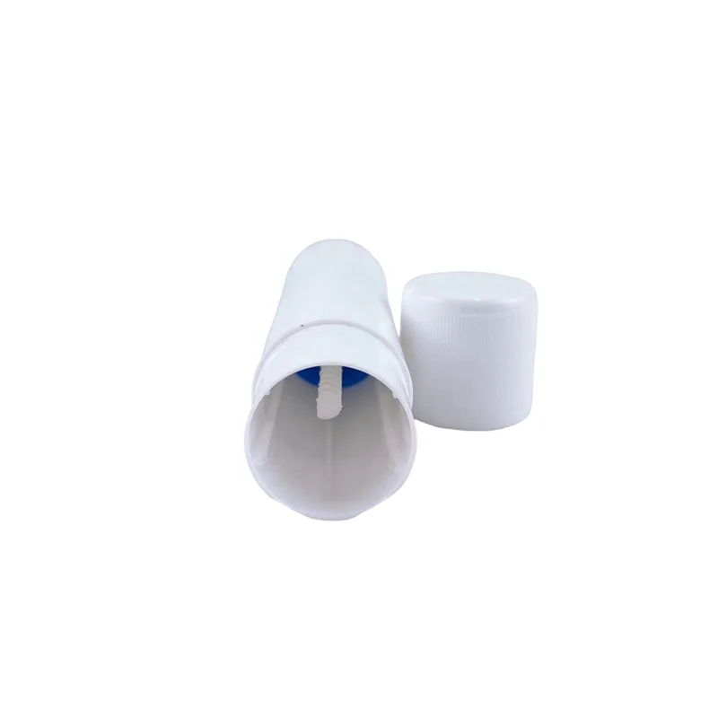 White Plastic Empty Lip Care Balm Container 5ml-15ml Lip Balm Tube PP Material Lipstick Packaging for Cosmetics