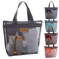 Makeup Mesh Bag Portable Women Travel Wash Bag Waterproof Makeup Storage Pouch Large Capacity Cosmetic Organizer