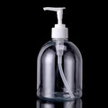 500ml Hand Sanitizer Press Plastic PET Transparent Gel Liquid Empty Lotion Bottle