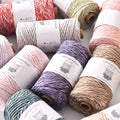 Wholesale Single Strand 3MM Two-tone Cotton Cord Macrame Cord