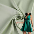 Factory Wholesale Breathable Polyester Satin Fabric for Women Woven Bridal Gown and Wedding Dress for Boys