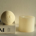 Ball Shape Silicone Candle Mold Simplicity Modern Geometry Soap Wax Resin Molds