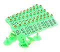 Laser Number Printing Animal Ear Tag Yellow Goat Ear Tag High Quality RFID TPU Ear Tag for Sales