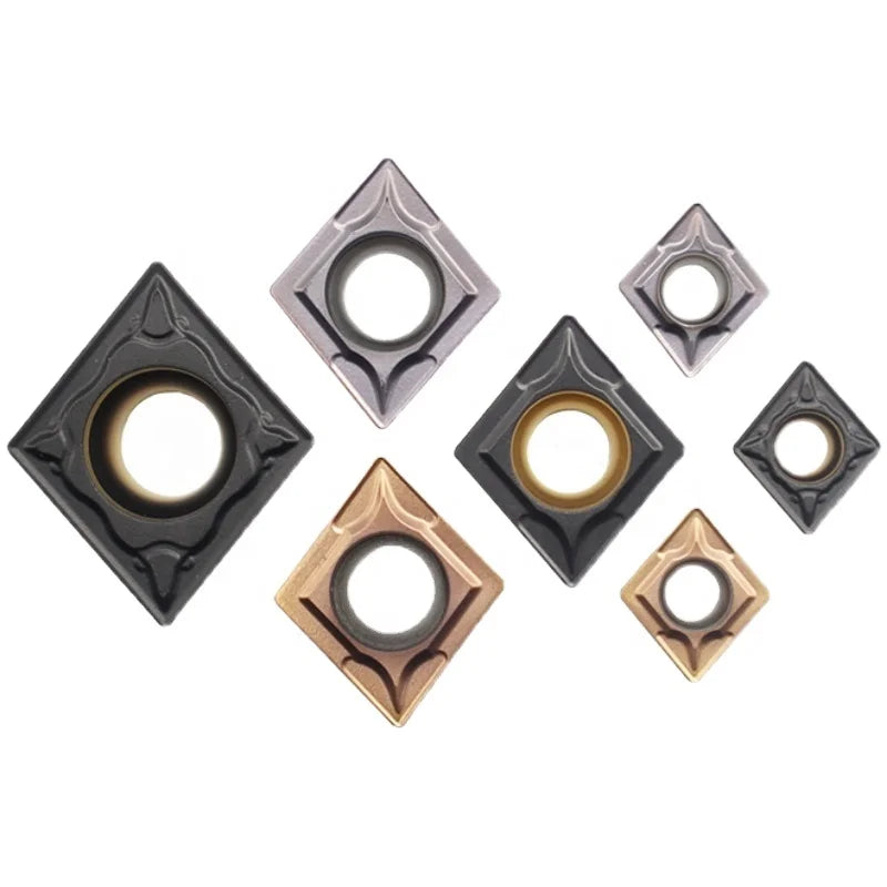High Quality CCMT060204 Carbide Turning Insert CCMT 060208 CNC Lathe Cutting Tools for Steel Stainless Steel