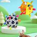 Interactive Toys for Dogs Light High Ball Eco-friendly Dog Toy Chew Ball Plush Dog Toy Football