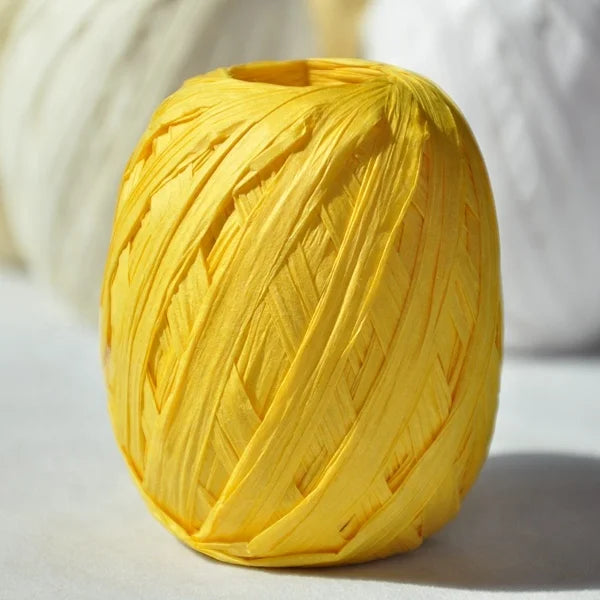 Wholesale in Stock Crochet Raffia Yarn for Sale Crochet Packaging Ropes