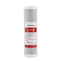 10 Inch CTO Activated Carbon Filter Alkaline Water Filtration for Hotel Reverse Osmosis Odor Removal