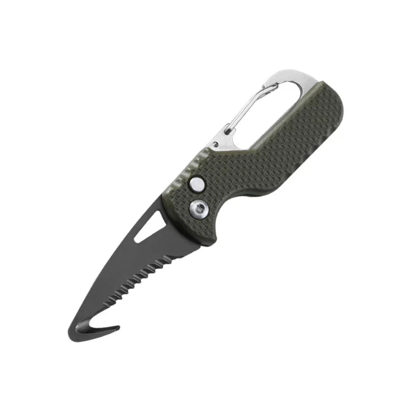 2024 Rtable Multifunctional Express Parcel KnifeKeychainSerrated HookCarry-on UnpackingEmergency Survival Tool Box Opener MegaBDM