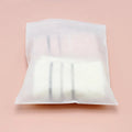 Custom Printing T Shirt Plastic Clear Frosted Zipper Bag Clothing Packaging