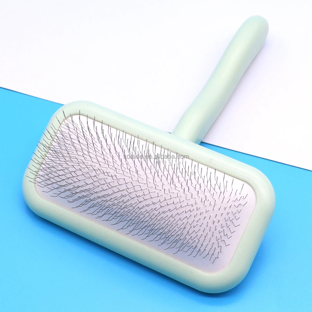 2025 Pet Slicker Brush for Dog With Soft Massage Grooming Stainless Steel Pins Professional Pet Groomers Slicker Brush for Pets