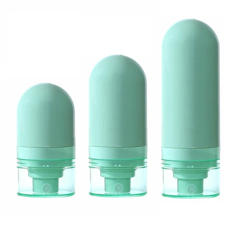 Portable ABS Plastic 50ml Airless Lotion Bottle with Spray Function