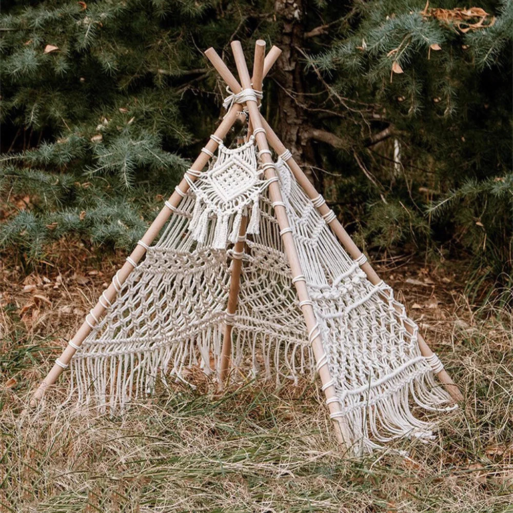 100% Cotton Handmade Custom Hammock Macrame Kit Diy Home Decor Tent