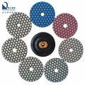 4inch 100mm Top Quality Dry Polish Pads for Granite Marble Quartz