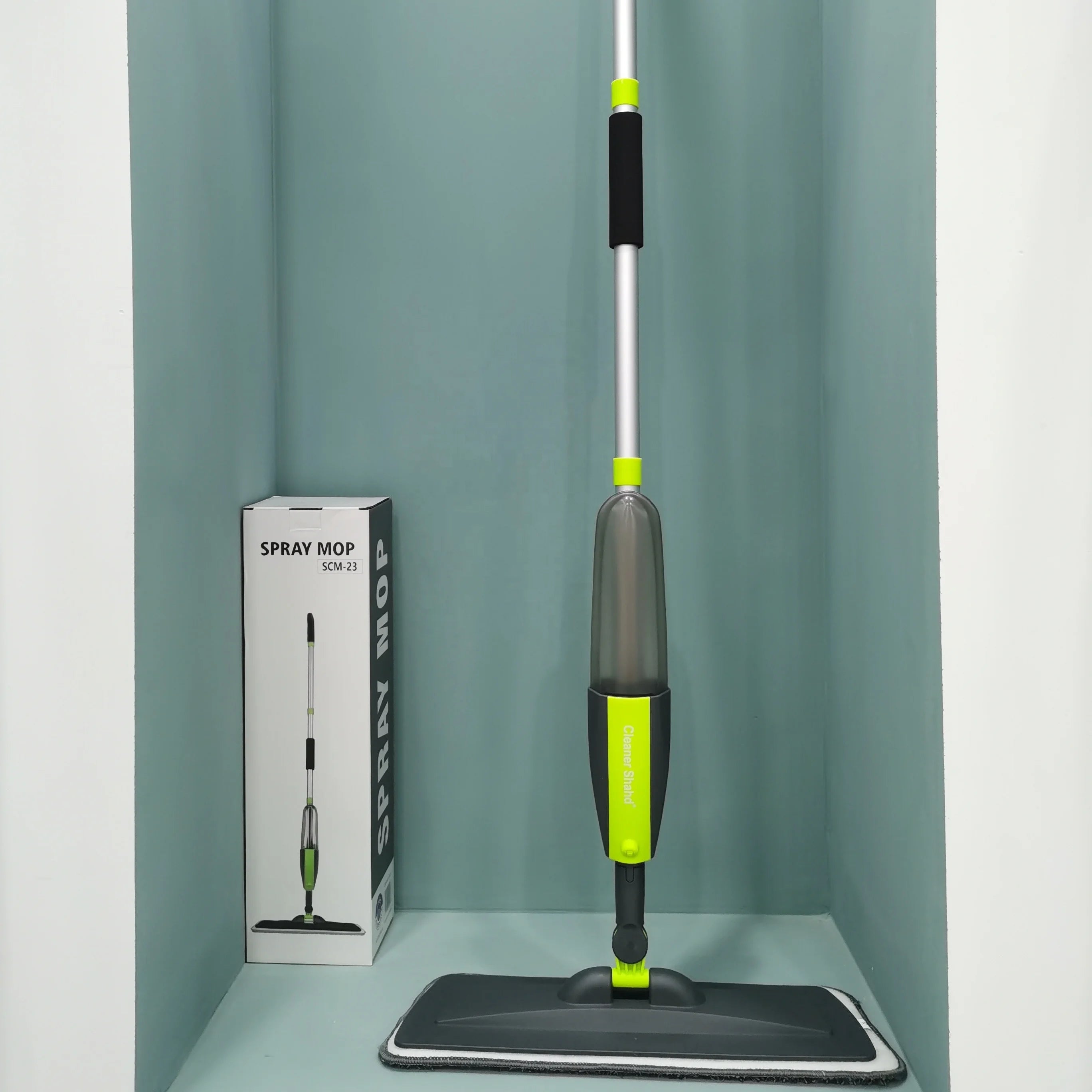 Best Seller  Sustainable Microfiber Fabric Spray Mop for Floor Cleaning