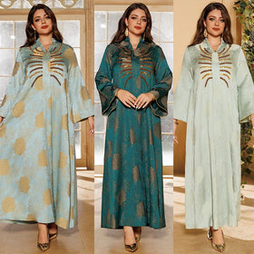 Luxtry Abaya Kaftan EID 2025 Jalabiya Abaya Kaftan Dubai Fashion AB402
