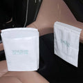 25*25CM Removable Travel Plastic HDPE Disposable Vertical Garbage Bag Car Trunk Storage Bag Car Trash Bag With Self Adhesive