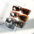 2022 New Trend Stylish Fashion Oculos Men Women Shades TR90 Vintage Frame Sunglasses Polarized Lens square Sun Glasses
