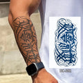 Fashionable Custom Woman and Man's Body Art Temporary Tattoos Semi-Permanent Design; for Animal Tattoo Stickers