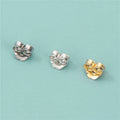 925 Sterling Silver Butterfly Earrings Backings4.5mm Earrings Back Stoppers/holdersSterling Silver Earring Plugs