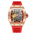 ONOLA 3838  R Good Selling Mens Reloj Para Hombre Skeleton Mechanical Watches New Latest Man Watch Transparent Formal Watches