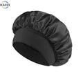 Popular Satin Wide Edge Sleep Cap for Adults Fashionable Classic Solid Color Shower Cap Hair Care Chemotherapy for Outdoor Use
