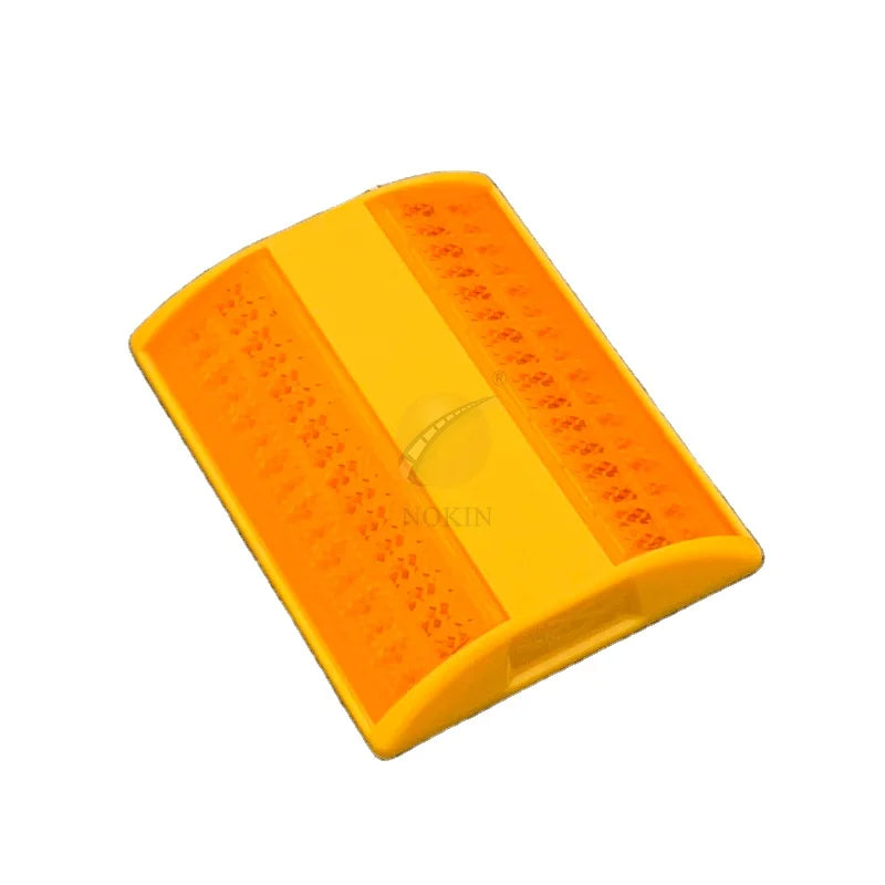 ABS Plastic Road Stud Tachas Viales 2 Sides Cat Eyes Road Stud Reflector Tacha Reflectiva Vialeta Viales