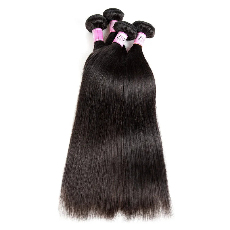 Custom Logo Brazilian Hair Wholesale Lots Bulk Virgin Hair Vendor Bone Straight Cuticle Aligned Human Hair Bundles