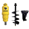Earth Auger for Excavator YDH4000 Suit for 2-4T Excavator Hydraulic Drill Auger Drive Head