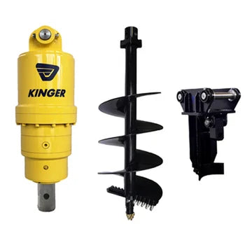 Earth Auger for Excavator YDH4000 Suit for 2-4T Excavator Hydraulic Drill Auger Drive Head