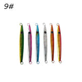 120g 150g 180g Metal Slow Jig Fishing Jigging Lure Lead  Flat Fall Fishing Jigs